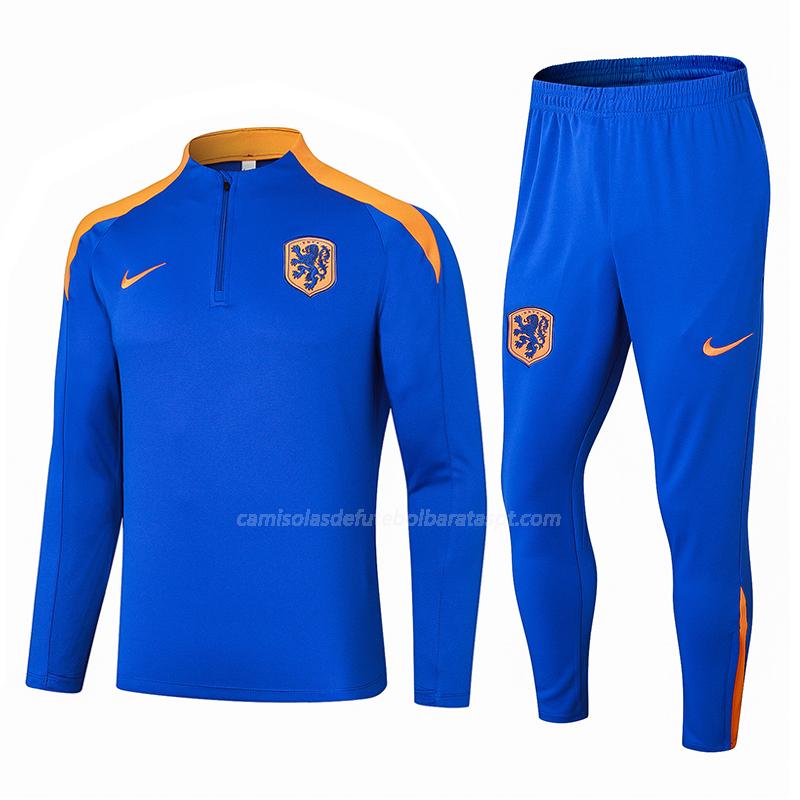 sweatshirt holanda a241215 azul 2024-25