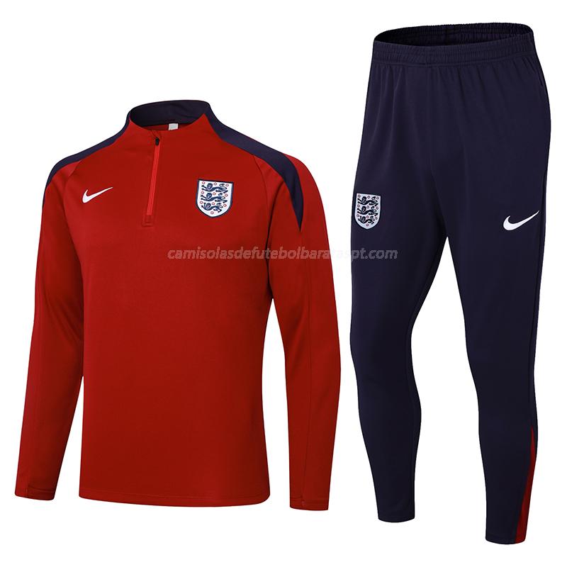 sweatshirt inglaterra a241215 vermelho 2024-25