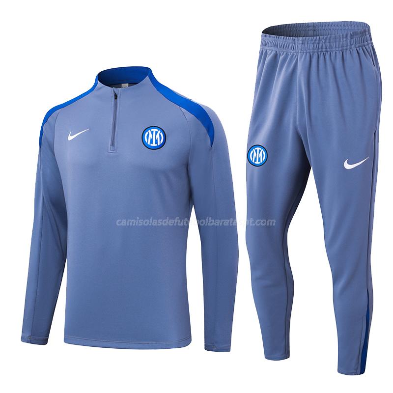 sweatshirt inter de milão cinza azulado 2024-25