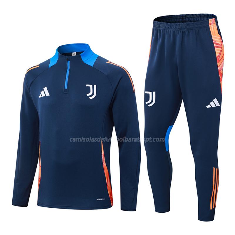 sweatshirt juventus azul escuro 2024-25