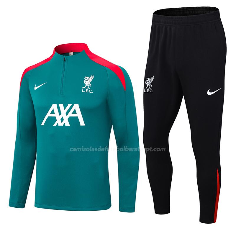 sweatshirt liverpool verde 2024-25