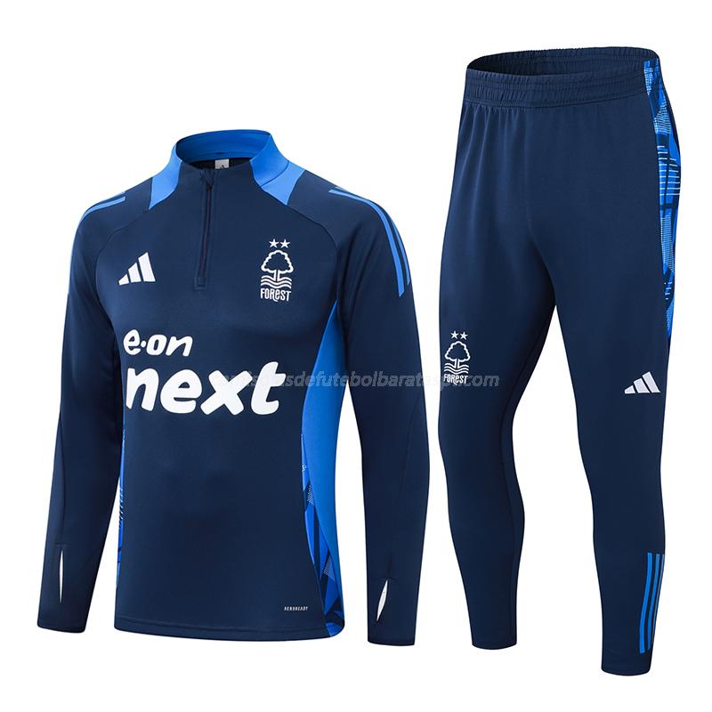 sweatshirt nottingham forest azul navy 2024-25