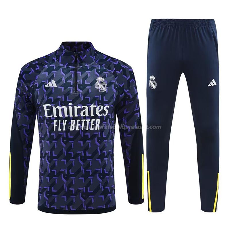 sweatshirt real madrid 2433a1 azul 2024