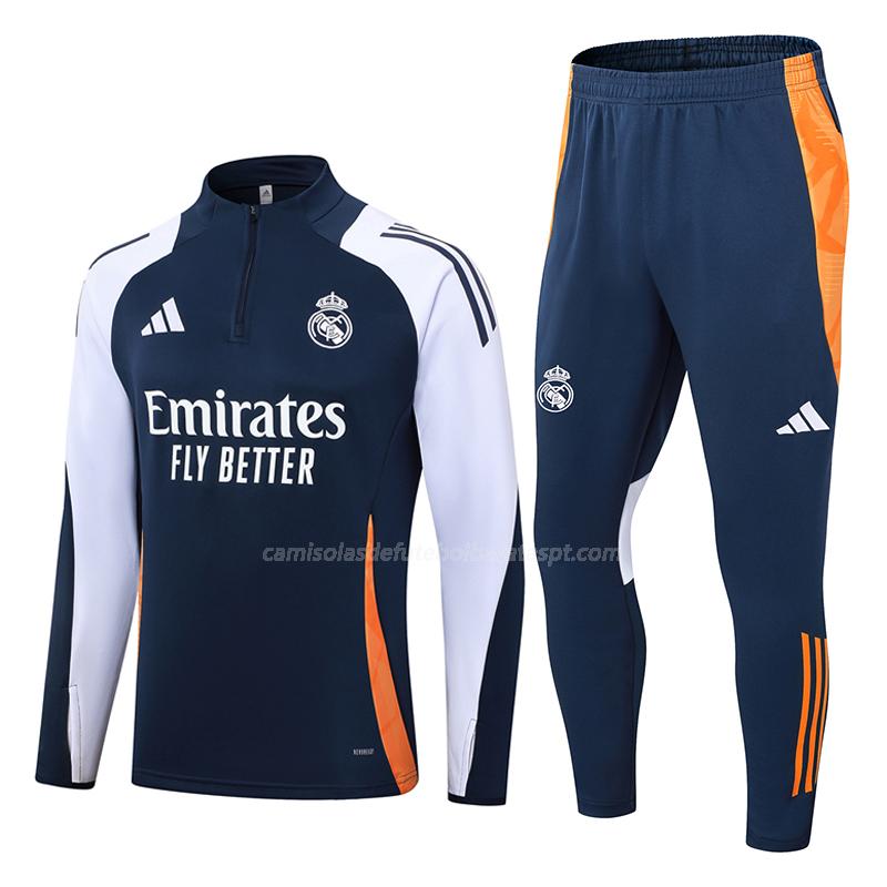 sweatshirt real madrid azul navy 2024-25