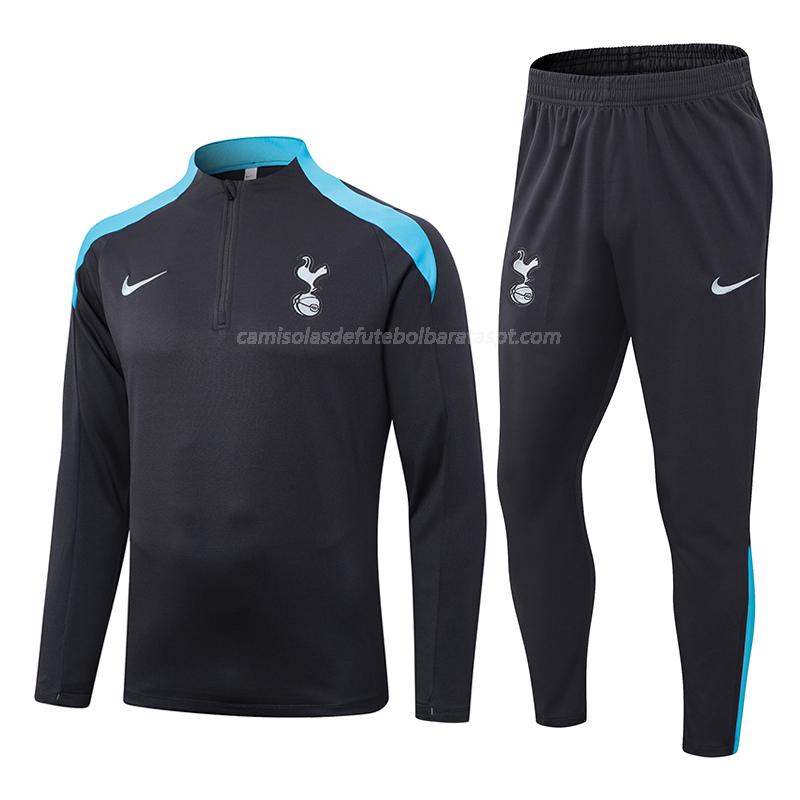 sweatshirt tottenham hotspur preto 2024-25